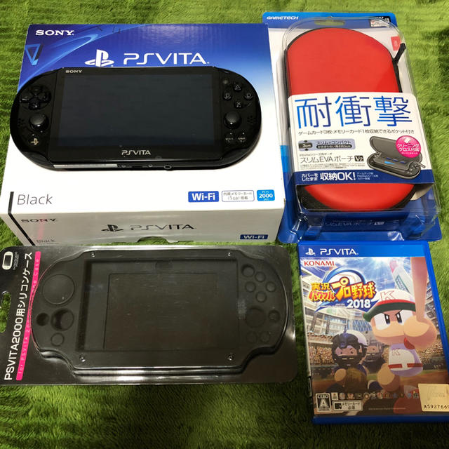 PSVita 2000 パワプロ2018 長期保証付