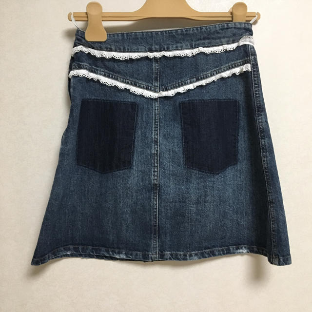 miumiu(ミュウミュウ)のmiumiu デニムミニスカート レディースのスカート(ミニスカート)の商品写真
