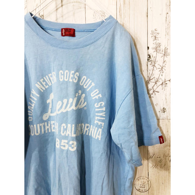 Levi's(リーバイス)のLevi's Tシャツ リーバイス ライトブルー メンズのトップス(Tシャツ/カットソー(半袖/袖なし))の商品写真