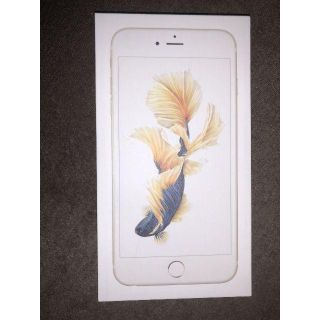 アップル(Apple)の【送料込】iPhone6s Plus 128GB ゴールド【SIMロック解除済】(スマートフォン本体)