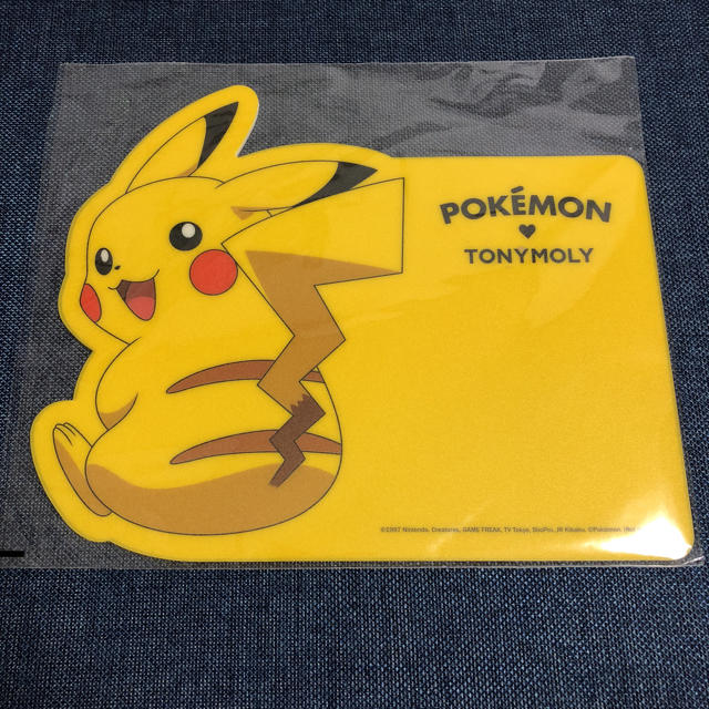 ポケモン ピカチュウ マウスパッド 非売品 Tonymoly ポケモンの通販 By Frisk S Shop ポケモンならラクマ