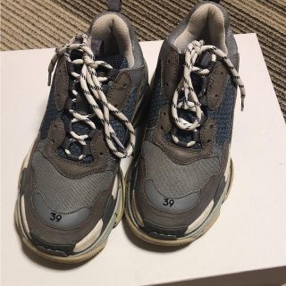 バレンシアガ(Balenciaga)のken様専用 Balenciaga Triple S 39 グリ グレー(スニーカー)