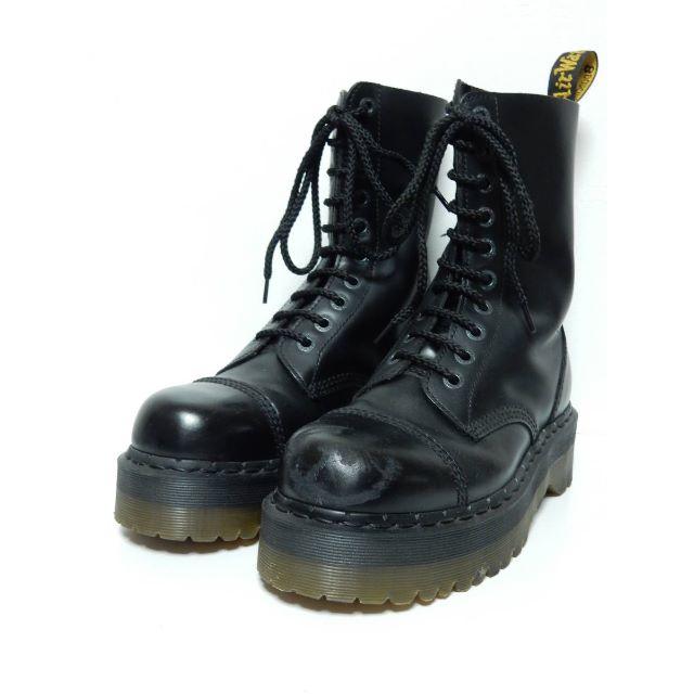 Dr.Martens(ドクターマーチン)の激レア！【定価￥26784】ドクターマーチンUK7クレイジーボム厚底氷室京介 メンズの靴/シューズ(ブーツ)の商品写真