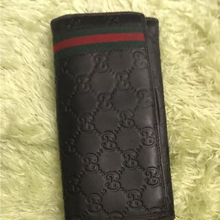 グッチ(Gucci)のGUCCI シマレザー 財布(長財布)