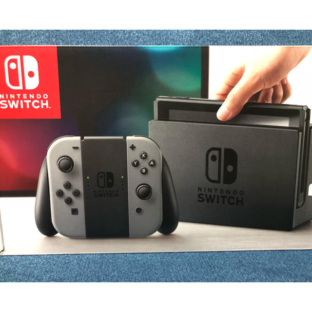 Nintendo Switch(ニンテンドースイッチ)の値下げ！新品未開封！Nintendo Switch グレー エンタメ/ホビーのゲームソフト/ゲーム機本体(家庭用ゲーム機本体)の商品写真