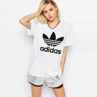 アディダス(adidas)の値上げ直前❗️L❗️オリジナルス ロゴTシャツ[ORG TREFOIL TEE](Tシャツ/カットソー(半袖/袖なし))