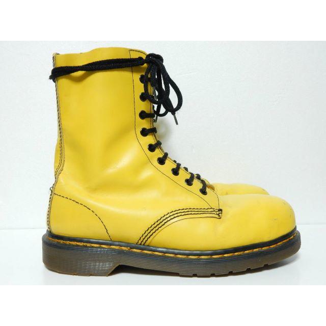 Dr.Martens - 旧タグ！スチールトゥ＆激レアカラー！茶芯！英国製