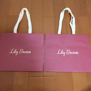 リリーブラウン(Lily Brown)のリリーブラウン ショッパー(ショップ袋)