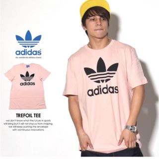 アディダス(adidas)の希少カラー❗️ヴェイパーピンク S オリジナルス ORG TREFOIL TEE(Tシャツ/カットソー(半袖/袖なし))