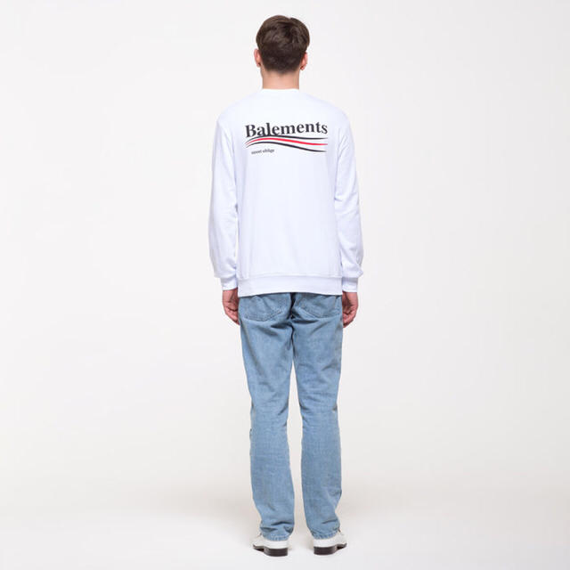 Balenciaga(バレンシアガ)のBALEMENTS スウェット白 メンズのトップス(スウェット)の商品写真