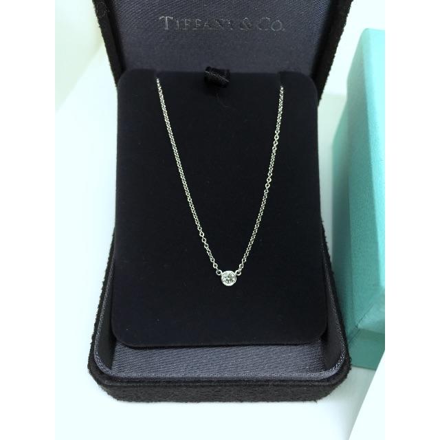 Tiffany & Co.(ティファニー)の美品◯プラチナ ダイヤモンド バイザヤード pt950 レディースのアクセサリー(ネックレス)の商品写真
