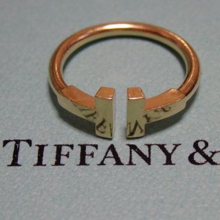 ティファニー(Tiffany & Co.)のTiffany Tワイヤーリング♯9 (リング(指輪))