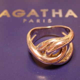 アガタ(AGATHA)のAGATHA(美品)インフィニティノットリング♯11(リング(指輪))