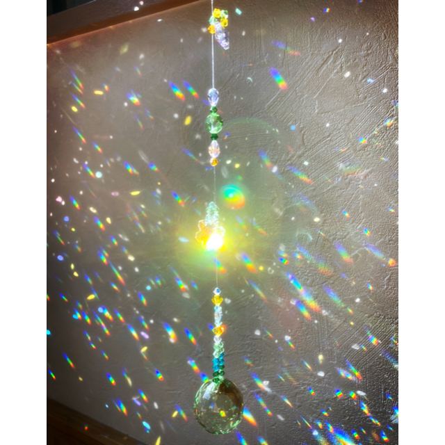 SWAROVSKI(スワロフスキー)の🌈サンキャッチャー  スワロフスキー★窓辺に車に下げて！虹を浴びて癒されるよ インテリア/住まい/日用品のインテリア小物(モビール)の商品写真