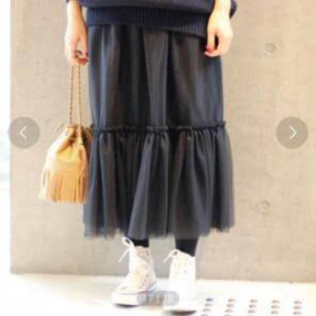 IENA(イエナ)のイエナ チュールスカート クッキー様専用 レディースのスカート(ロングスカート)の商品写真