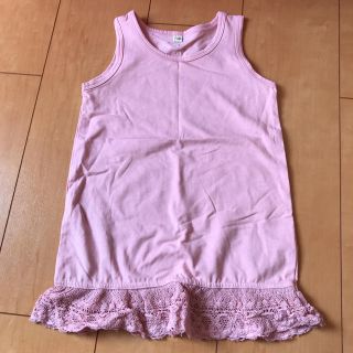 ベルメゾン(ベルメゾン)の裾フリルタンクトップ未使用品 サイズ110(Tシャツ/カットソー)