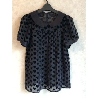 マークジェイコブス(MARC JACOBS)のお値下げしましたMARC　BY　MARCJACOBS　ハートシースルートップス♡(シャツ/ブラウス(半袖/袖なし))