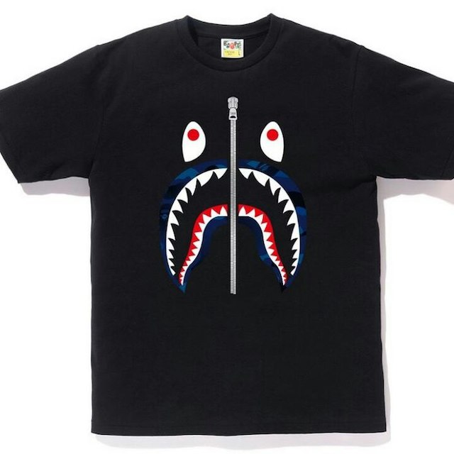 送料込みsizeXXL ABATHINGAPE CAMO shark TEE