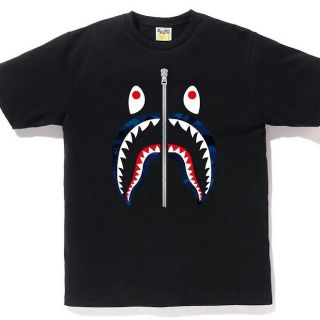 アベイシングエイプ(A BATHING APE)の送料込みsizeXXL ABATHINGAPE CAMO shark TEE(その他)