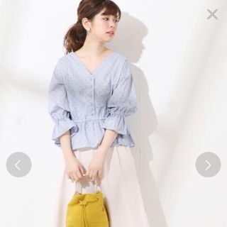 ナチュラルクチュール(natural couture)のナチュラルクチュールドットシャツ(シャツ/ブラウス(長袖/七分))