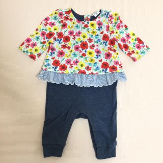 ベビーギャップ(babyGAP)の美品☆ベビーギャップ 0-3m(カバーオール)