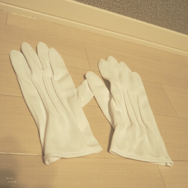 結婚式 新郎用 グローブ メンズのファッション小物(手袋)の商品写真