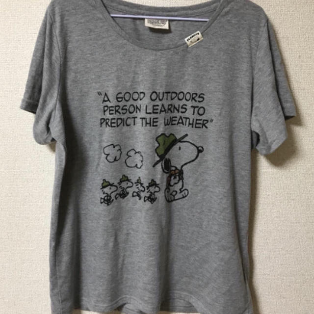 SNOOPY(スヌーピー)のスヌーピー  大きいサイズ4L Tシャツ レディースのトップス(Tシャツ(半袖/袖なし))の商品写真