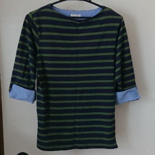 ジーユー(GU)のやとはさか様専用 GU ボーダー シャツ(Tシャツ/カットソー(七分/長袖))