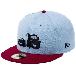 ニューエラー(NEW ERA)のカーズ ニューエラ 5950 デニム ピクサー クロスロード 7 1/2(キャップ)