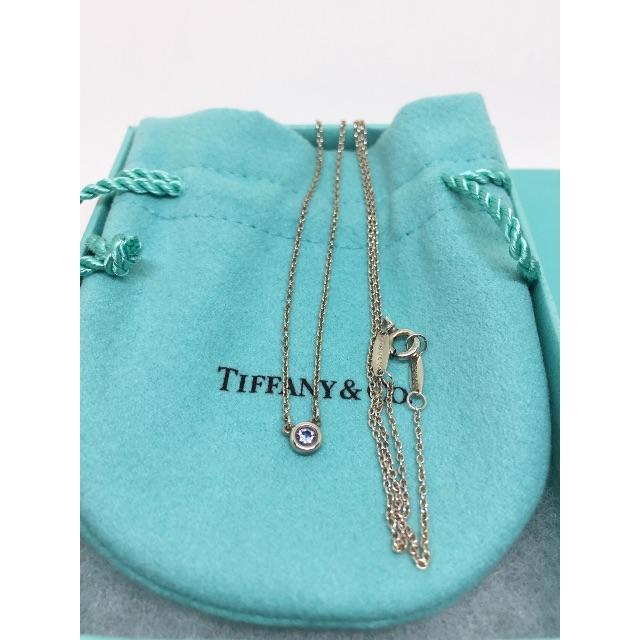 特別価格 [本日終了]美品 タンザナイト - Co. & Tiffany カラー ティファニー バイザヤード ネックレス