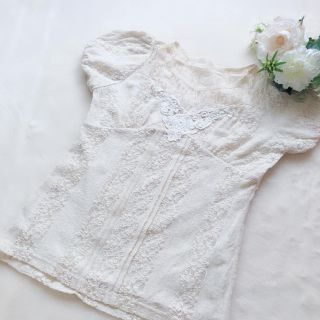 ロジータ(ROJITA)の美品♡ROJITA♡総レース(カットソー(半袖/袖なし))