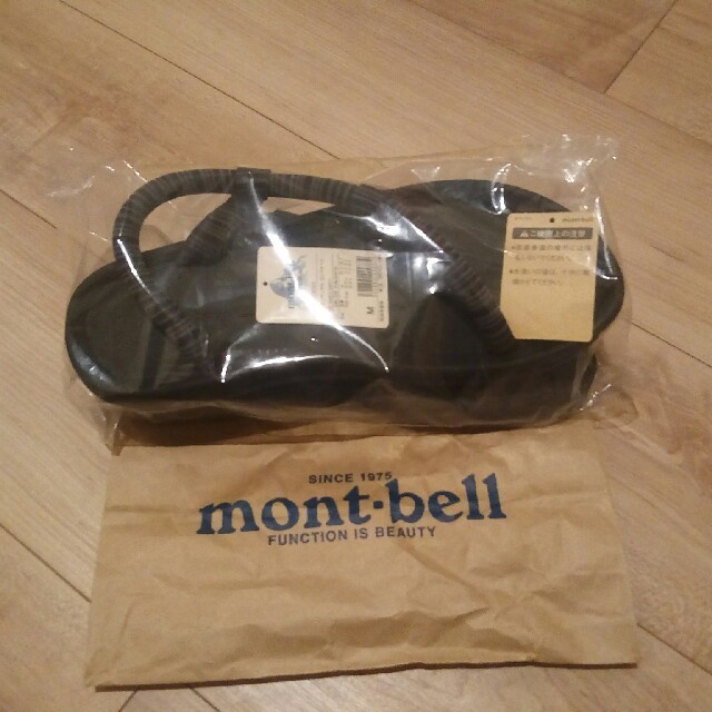 mont bell(モンベル)の[送料込み][ほぼ新品]ソックオンサンダル コンフォート☆Mサイズ メンズの靴/シューズ(サンダル)の商品写真