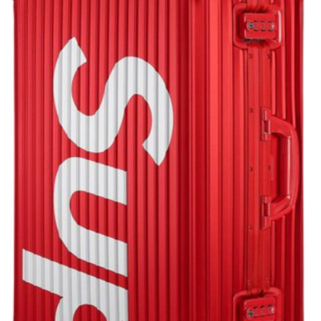Supreme(シュプリーム)のsupreme rimowa 82L red メンズのバッグ(トラベルバッグ/スーツケース)の商品写真