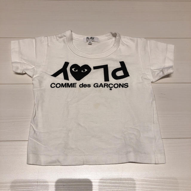 COMME des GARCONS(コムデギャルソン)のPLAY コムデギャルソン Tシャツ キッズ/ベビー/マタニティのキッズ服男の子用(90cm~)(Tシャツ/カットソー)の商品写真