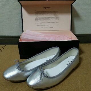 レペット(repetto)のレペット シルバー サイズ40(バレエシューズ)