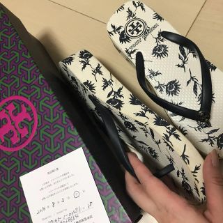 トリーバーチ(Tory Burch)のトリーバーチ  ビーチサンダル  Mサイズ  約23cm(ビーチサンダル)