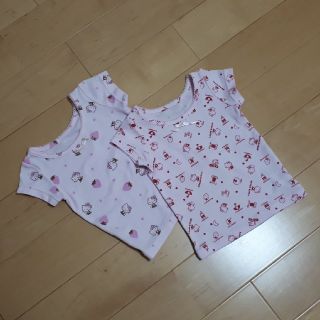 サンリオ(サンリオ)のキティちゃん　肌着2枚set(下着)