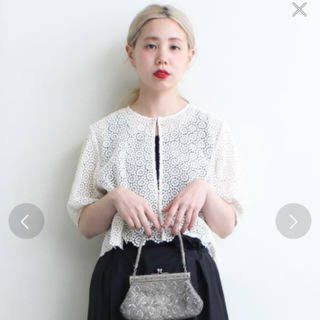 ドットアンドストライプスチャイルドウーマン(Dot&Stripes CHILDWOMAN)のDot&Strips CHILD WOMAN レースカーディガン(カーディガン)