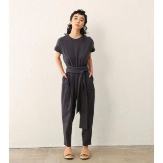 ブラックバイマウジー(BLACK by moussy)のブラックバイマウジー 今期 リボンオールインワン 【完売商品】未使用  金子綾 (オールインワン)