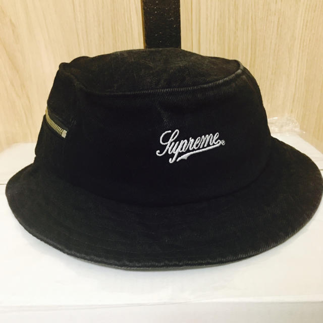 【送料無料（一部地域を除く）】 【即日発送可】Supreme Zip Twill Crusher 黒 M/L