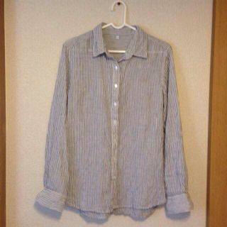 ムジルシリョウヒン(MUJI (無印良品))の無印良品 リネンシャツ(Tシャツ(長袖/七分))