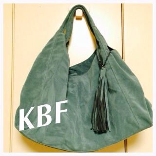 ケービーエフ(KBF)のKBF◎スエードショルダーバッグ(トートバッグ)