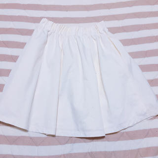 ローリーズファーム(LOWRYS FARM)のローリーズファーム♡白スカート(ひざ丈スカート)