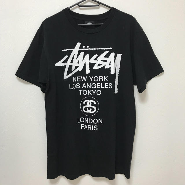 STUSSY ステューシー Tシャツ ワールドツアーTシャツTシャツ/カットソー(半袖/袖なし)