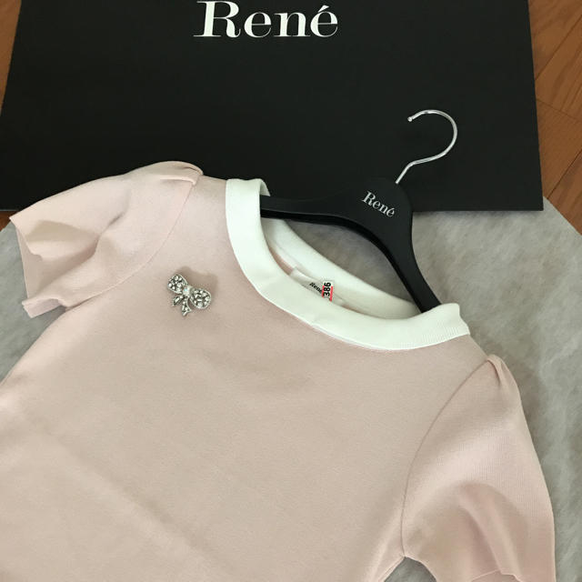 René(ルネ)のルネ♡白襟半袖ニット34 レディースのトップス(ニット/セーター)の商品写真