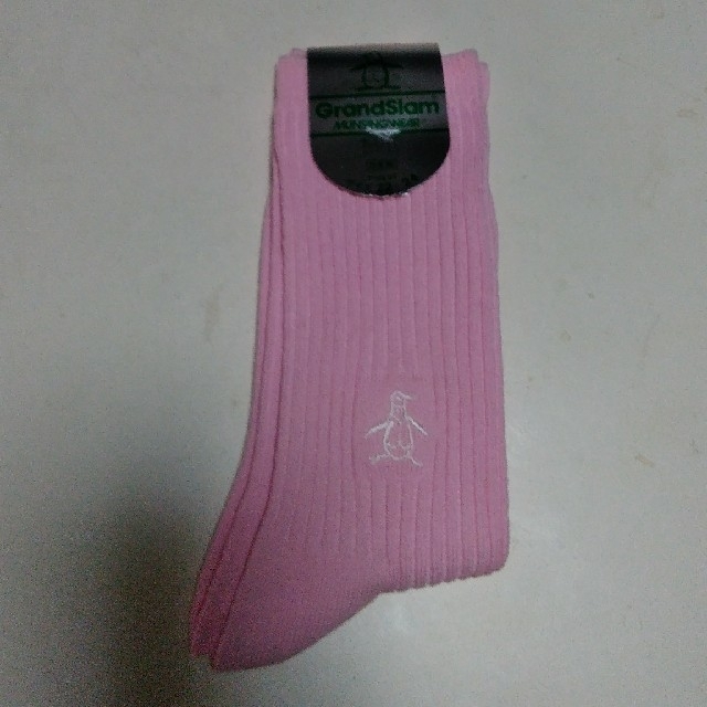 Munsingwear(マンシングウェア)のMUNSING WEAR🎵GrandSlam　pinkソックス　日本製 レディースのレッグウェア(ソックス)の商品写真