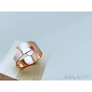 【限定カラー 一点物】Rose gold cycle ring(リング)