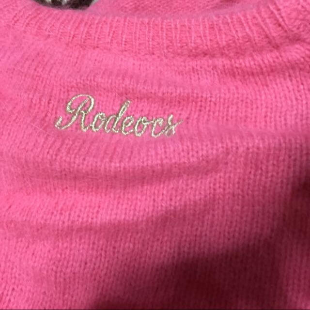 RODEO CROWNS(ロデオクラウンズ)のRodeo Crowns♡ピンクカーデ レディースのトップス(カーディガン)の商品写真