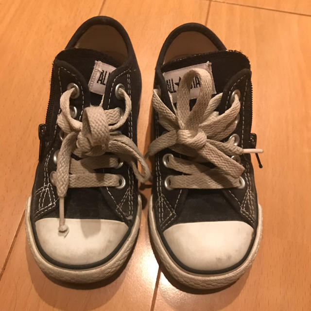 CONVERSE(コンバース)のコンバース 黒 16cm キッズ/ベビー/マタニティのキッズ靴/シューズ(15cm~)(スニーカー)の商品写真