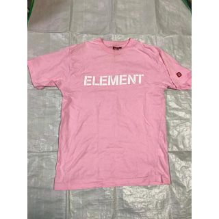 エレメント(ELEMENT)のエレメント Tシャツ ピンク Mサイズ(Tシャツ/カットソー(半袖/袖なし))